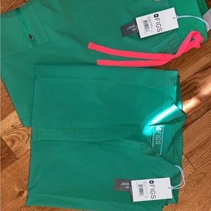 SAFETY GREEN XS RAFAELA & SMALL HIGH WAISTED ZAMORA. Reposh only worn twice
